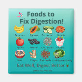 🌿Digestive Health Fridge Magnet  (Voorkant)