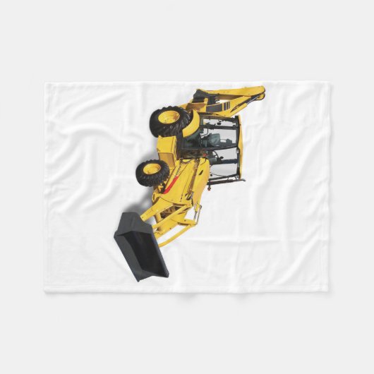 Digger afbeelding voor Fleece Blanket Deken (Voorkant (Horizontaal))