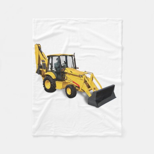 Digger afbeelding voor Fleece Blanket Deken (Voorkant)