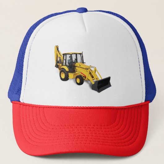 Digger afbeelding voor Trucker Hat Pet (Voorkant)