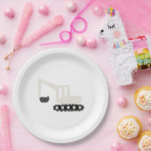 Digger Construction Birthday Party Minimal Bord (Feest)