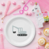 Digger Construction Birthday Party Minimal Bord (Feest)