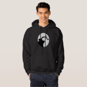 Digger Driver Excavator Guide Digger Driving Hoodie (Voorkant volledig)