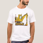 Digger Shovel Construction Apparel T-shirt (Voorkant)