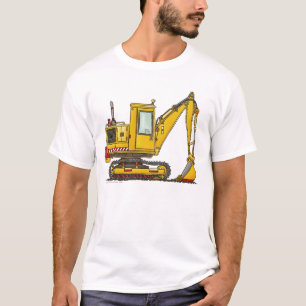 Digger Shovel Construction Apparel T-shirt