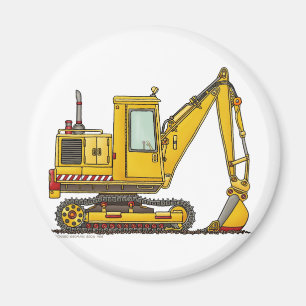 Digger Shovel Construction Magnets Magneet