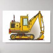 Digger Shovel Poster (Voorkant)