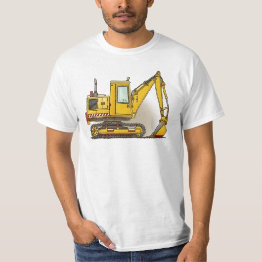 Digger Shovel Womens T-Shirt (Voorkant)
