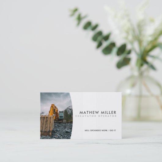 Digger Slogans Visitekaartjes (Staand voorkant)