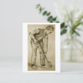 Digger, Vincent van Gogh Briefkaart (Staand voorkant)