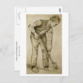 Digger, Vincent van Gogh Briefkaart (Voorkant / Achterkant)