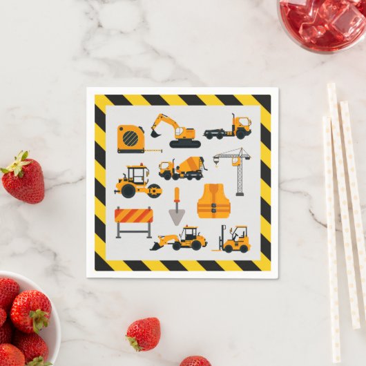 Diggers Bouwfeest Papier Servetten (Insitu)