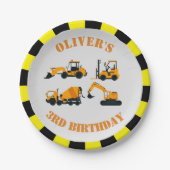 Diggers Bouwpartij Papier Bord (Voorkant)