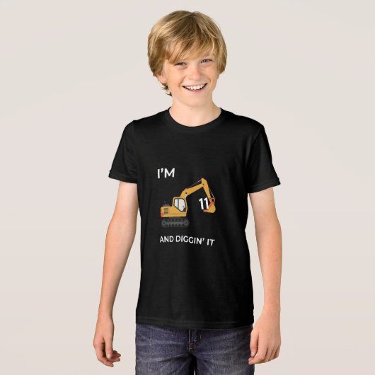 Diggin' It Birthday  | Any Age T-Shirt (Voorkant volledig)