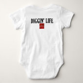 Diggin' Life Eén-delig Romper (Achterkant)