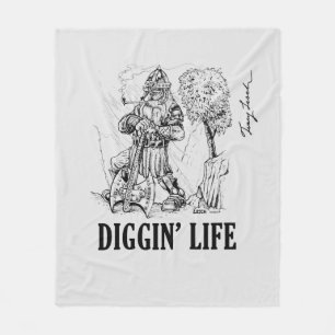 Diggin 'Life Fleece Dekbed Deken