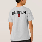 Diggin' Life Kids T-shirt (Achterkant)