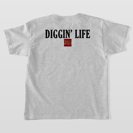 Diggin' Life Kids T-shirt (Laag Achter)