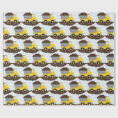 Diggin' omhoog een beetje flauw cadeaupapier (Vlak)