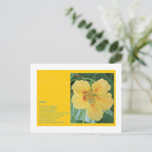 Digging Briefkaart (Staand voorkant)