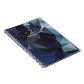 Digging voor Spirituele Pareltjes (donkerblauw) Notitieboek (Rechterzijde)