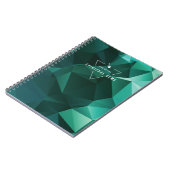 Digging voor Spirituele Pareltjes (emerald) Notitieboek (Linkerzijde)