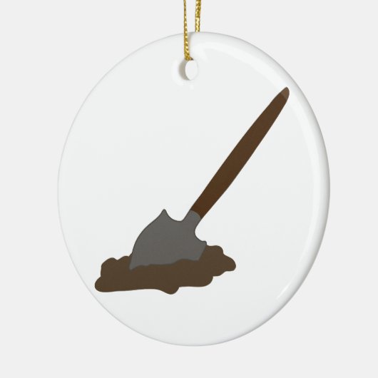 Diggingspad Keramisch Ornament (Links)