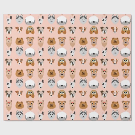 Diggity Do Dog Cadeaupapier (Vlak)