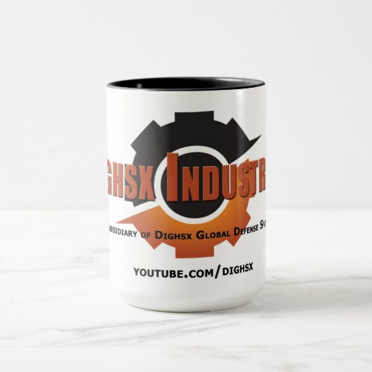 Dighsx Industries Coffee Mok (Midden)