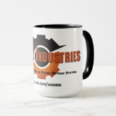 Dighsx Industries Coffee Mok (Voorkant rechts)