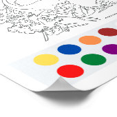 Digi-color plezier! poster (Hoek)