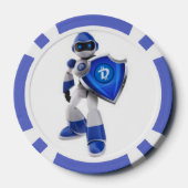 Digibyte Clay Poker Chips (Achterkant)