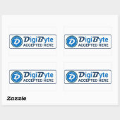 Digibytestickers Rechthoekige Sticker (Vel)
