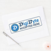 Digibytestickers Rechthoekige Sticker (Envelop)