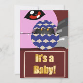 Digimon Baby shower Kaart (Voorkant)