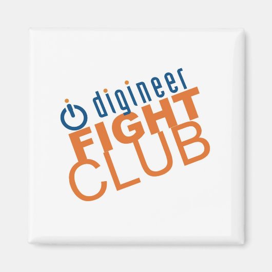 Digineer Fight Club Magneet (Voorkant)