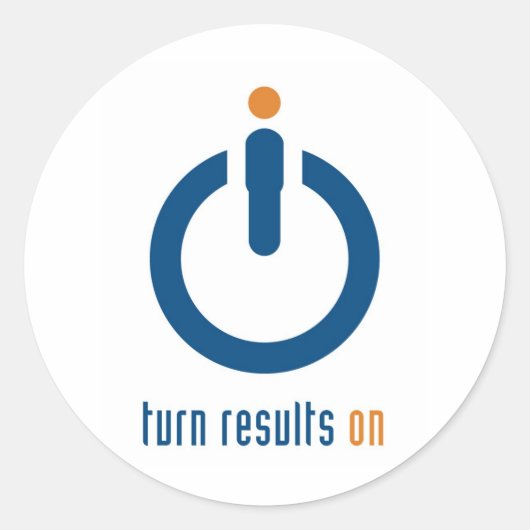 Digineer Logo #3 Ronde Sticker (Voorkant)