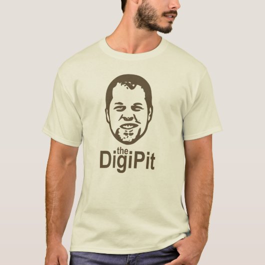 DigiPit natuurlijke T-shirt (Voorkant)