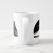 DigiRods Rat Rod Racer Black 4x4 Off Road Vehicle Grote Koffiekop (Achterkant)