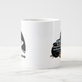 DigiRods Rat Rod Racer Black 4x4 Off Road Vehicle Grote Koffiekop