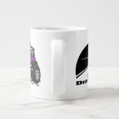 DigiRods Rat Rod Racer Paars 4x4 Off Road Vehicle Grote Koffiekop (Achterkant)