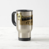 DigiShopTalk Torn Paper Travel Mug Reisbeker (Voorkant links)