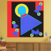 Digisketch 30 canvas afdruk (Insitu (Woonkamer))