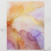 Digitaal Abstract kunststofpapier Briefhoofd (Achterkant)