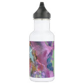 Digitaal Abstract kunstwaterflesje Trendy roze min Waterfles (Rechts)