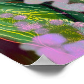 Digitaal Abstract poster trendy decor (Hoek)