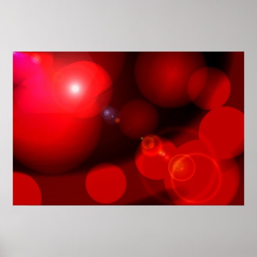 Digitaal Abstract Poster voor computerverf afdrukk (Voorkant)