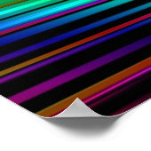 Digitaal Abstract: veelkleurig grafisch ontwerp. Poster (Hoek)