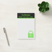 Digitaal advies / Cyber Security Business Lock Post-it® Notes (Kantoor)