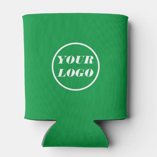 Digitaal bedrukt met uw Logo | Aangepaste Logo Blikjeskoeler (Achterkant)